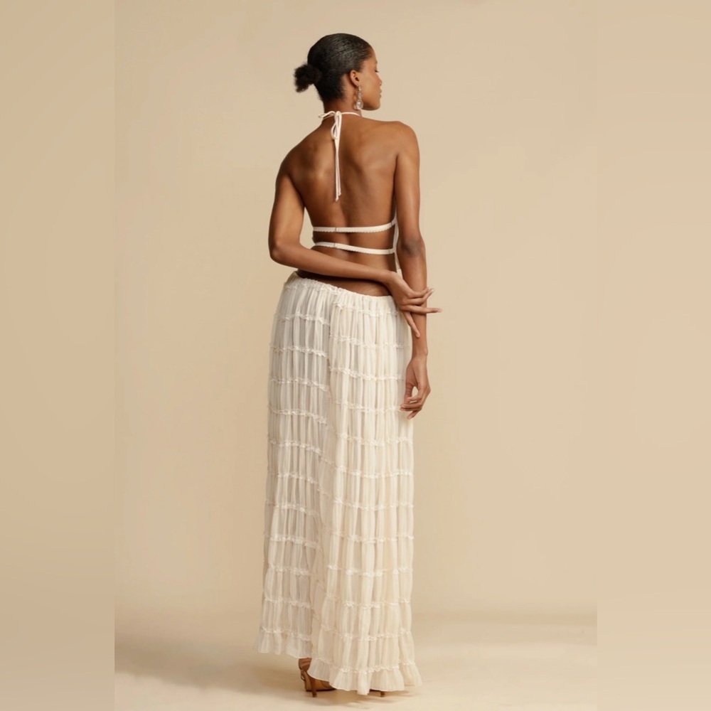 Arcina Ori Juliette Skirt/Dress - M - Cream - NWT - Picture 2 of 7